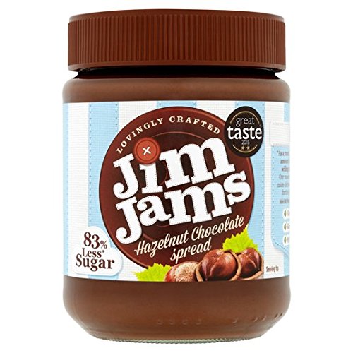  JimJams 83% Less Sugar Hazelnut Chocolate Spread 350g  - 721866578464