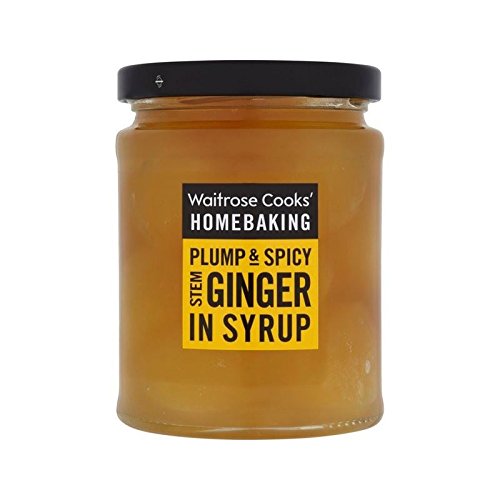 Stem Ginger in Syrup Waitrose 350g - Pack of 2 - 721866760425