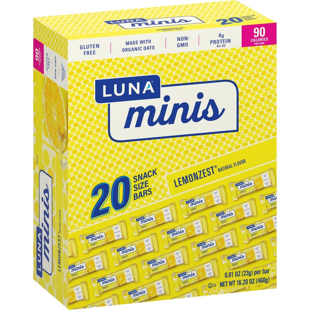 Luna Lemon Zest Minis - 16.2oz/20pk - 722252152152