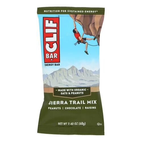 Clif Bar - Sierra Trail Mix - Case Of 12 - 2.4 Oz - 722252161055