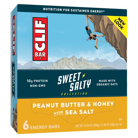 Peanut Butter & Honey With Sea Salt Energy Bars - 722252169211