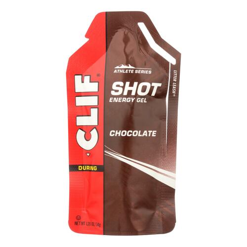 Clif Bar Clif Shot - Chocolate - Case Of 24 - 1.2 Oz - 722252176295