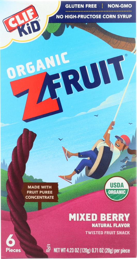 Mixed Berry Organic Twisted Fruit Snack, Mixed Berry - mixed