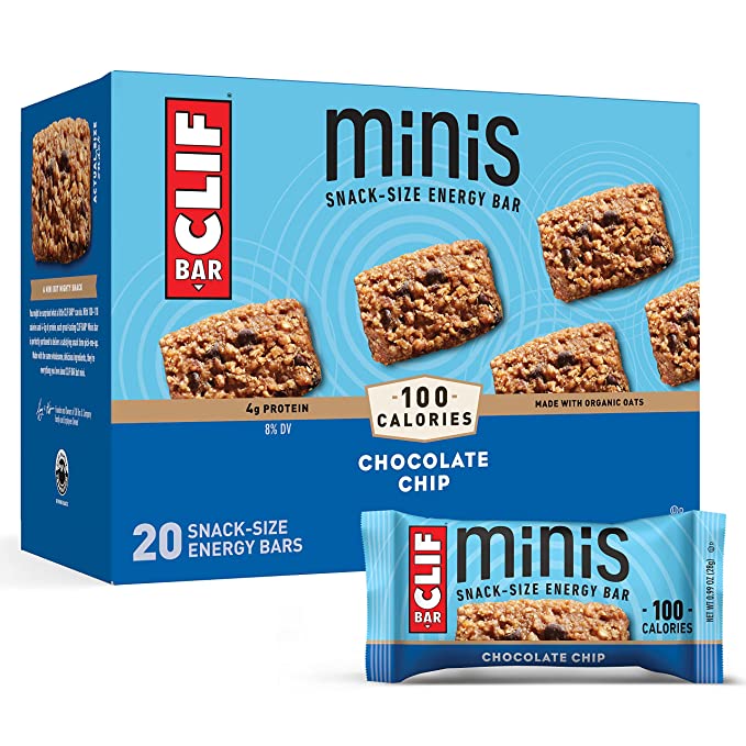 Chocolate Chip Minis Energy Bars, Chocolate Chip - 722252387998