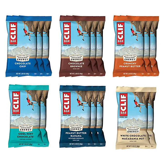  CLIF BARS - Energy Bars - Best Sellers Variety Pack- Made with Organic Oats - Plant Based (2.4 Ounce Protein Bars, 16 Count) Packaging & Assortment May Vary (Amazon Exclusive)  - 722252869173