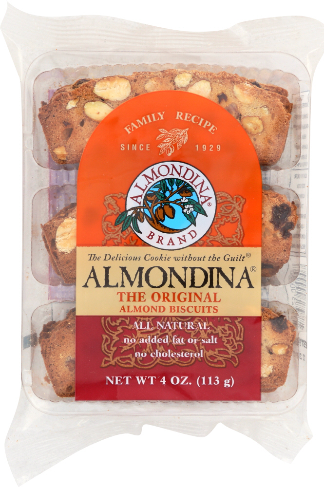 ALMONDINA: Cookie Biscuit Original, 4 oz - 0722325000007