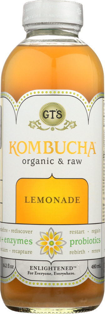 Gt'S, Organic Raw Enlightened Kombucha, Citrus - 722430100166