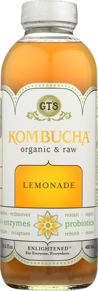 Gt'S, Organic Raw Enlightened Kombucha, Citrus, Citrus - 722430100166