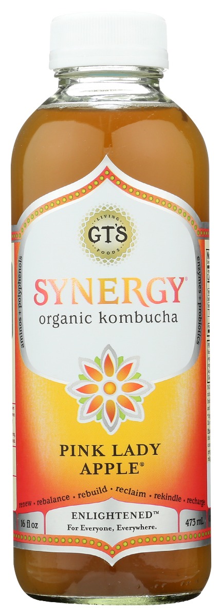 Pink Lady Basil Organic Kombucha, Pink Lady Basil - 722430360164