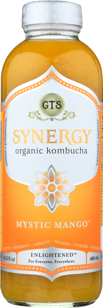 Synergy Kombucha, Mystic Mango - 722430500164
