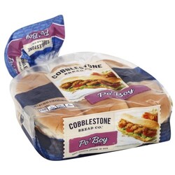 Cobblestone Bread Sub Rolls - 72250037310