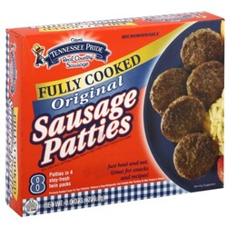 Tennessee Pride Sausage Patties - 72290732800