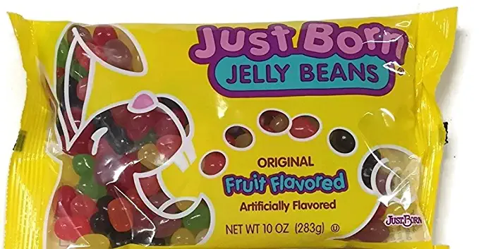  Just Born Original Fruit Flavored Jelly Beans, 10 oz Bag  - 724165901544