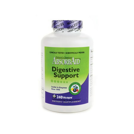 Nature s Sources Absorbaid 240 Veg Caps - 724250784014