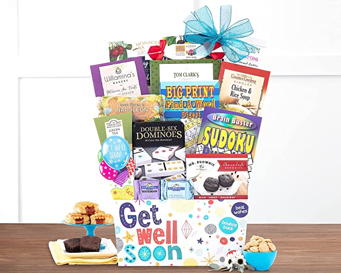 Get Well Soon Gift Basket by Wine Country Gift Baskets - 724386484925