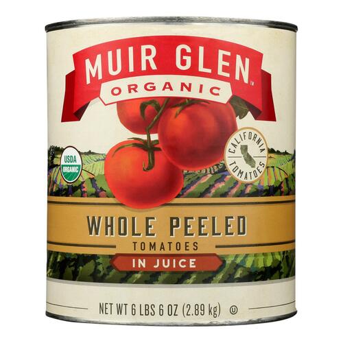 Organic whole peeled tomatoes in juice - 0725342260140
