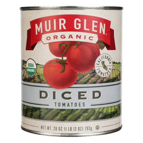 Muir Glen Muir Glen Diced Tomato - Tomato - Case Of 12 - 28 Oz. - 0725342260737