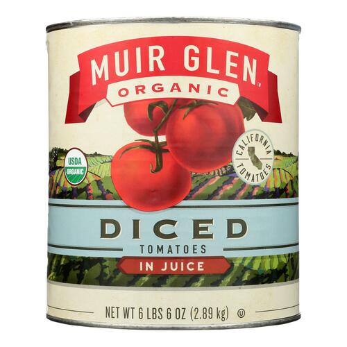 Muir Glen Organic Diced Tomatoes - Case Of 6 - 102 Oz - 00725342260744