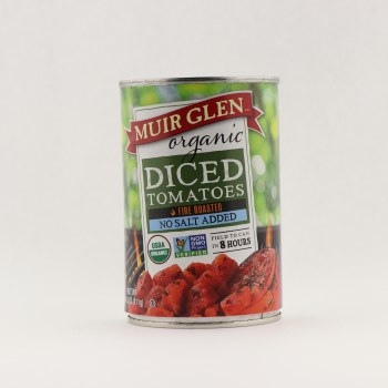 Organic diced tomatoes - 0725342269266