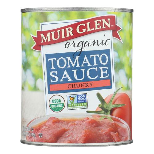 MUIR GLEN: Organic Chunky Tomato Sauce, 28 oz - 0725342281930