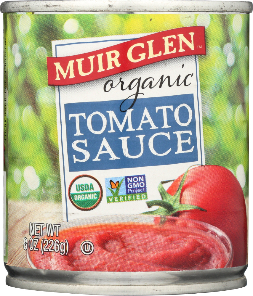 MUIR GLEN: Organic Tomato Sauce, 8 oz - 0725342283156