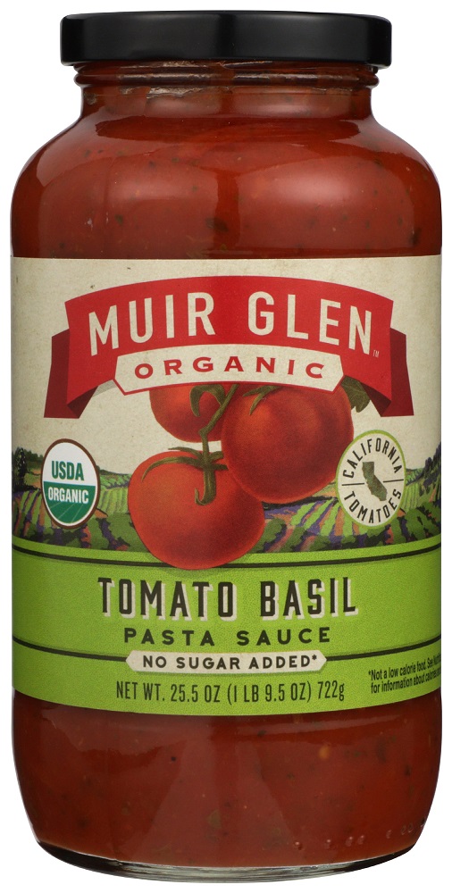 Muir Glen Tomato Basil Organic Pasta Sauce - 00725342283569