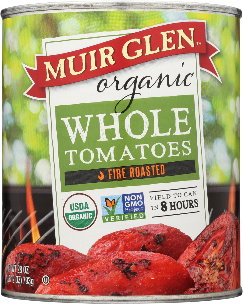 Muir Glen Organic Whole Fire Roasted Tomatoes - 00725342290338