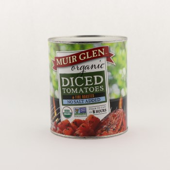 Organic diced tomatoes - 0725342497386