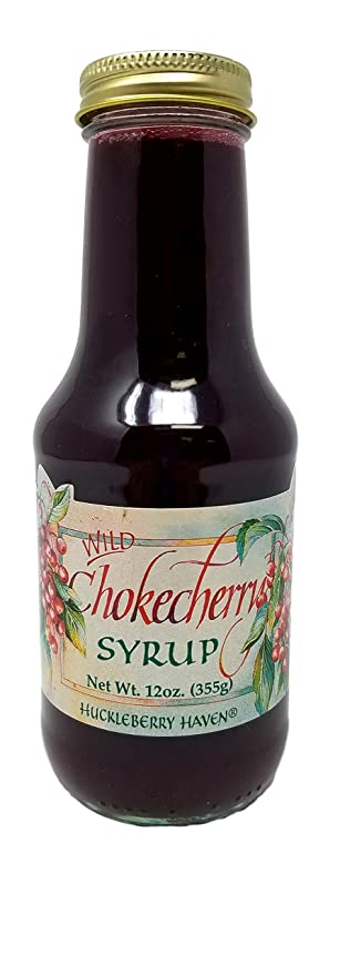  Wild Chokecherry Syrup, 11oz  - 725901712035