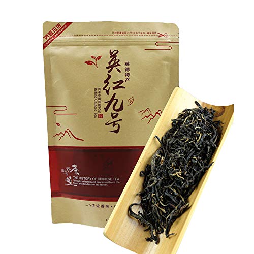  FullChea - Yingde No. 9 - Black Tea Loose Leaf Tea - British Black Tea with Mellow Taste - Health Tea - 7.05oz/ 200g  - 727380764918