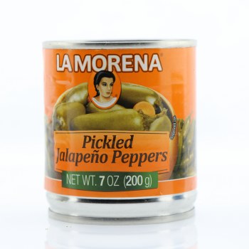 La morena, pickled jalapeno peppers - 0727452000135