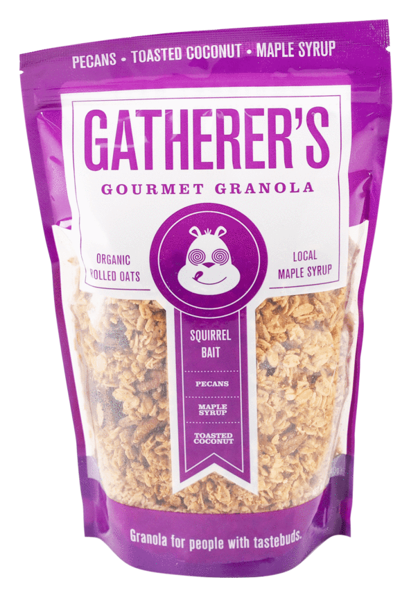 GATHERERS GOURMET GRANOLA: Squirrel Bait Granola, 9 oz - 0728028076967