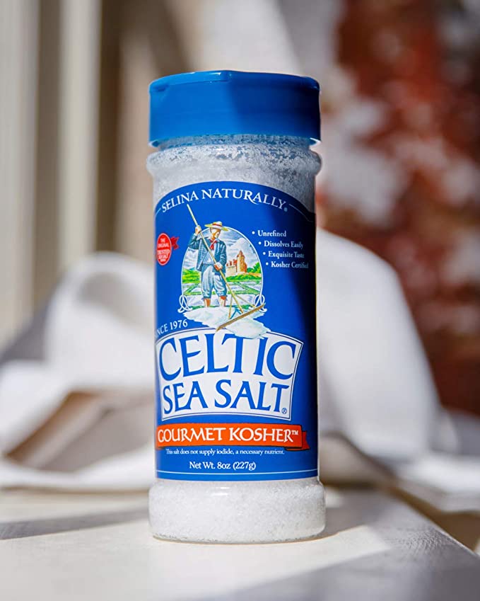 Celtic Sea Salt Gourmet Kosher Salt, shaker, 0.5-pound(pack of 1) - 728060220328
