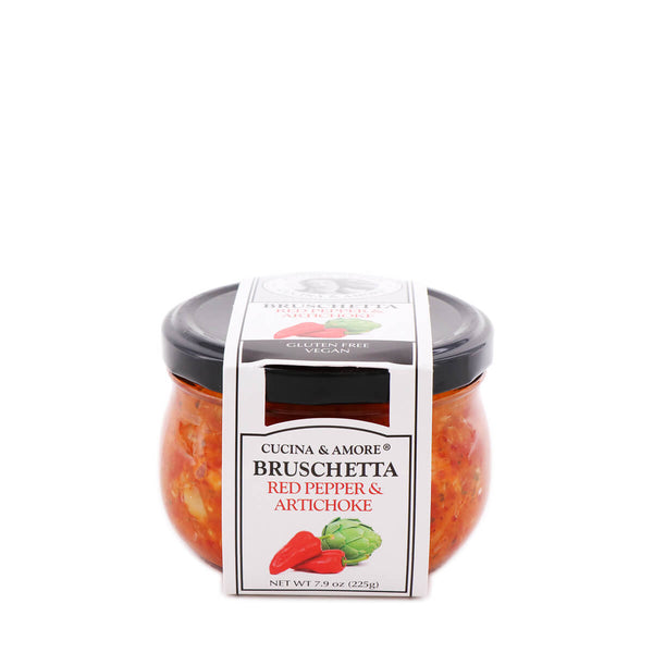 Red pepper & artichoke added bruschetta - 0728119098823