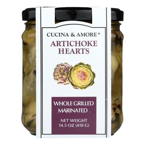Artichoke hearts whole grilled marinated - 0728119098915