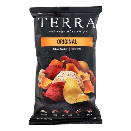 Terra Chips Exotic Vegetable Chips - Original - Case Of 12 - 5 Oz. - 728229014508