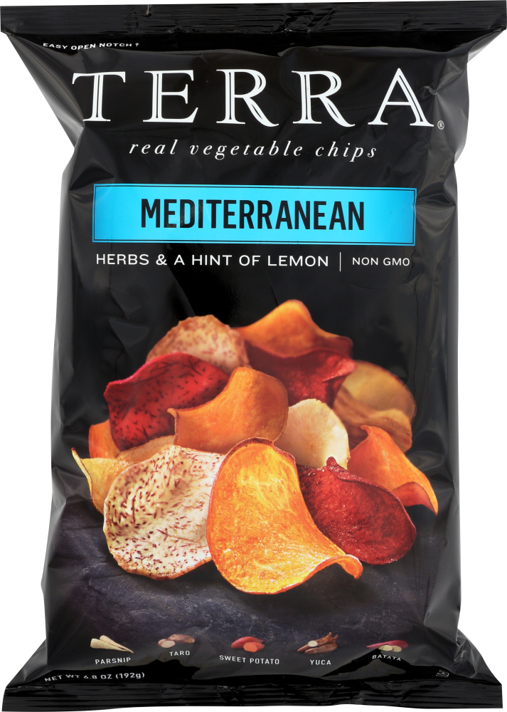 TERRA CHIPS: Mediterranean Exotic Vegetable Chips, 6.8 oz - 0728229123477