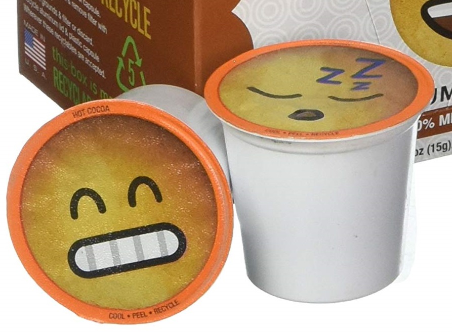COCOA MOJI: Hot Cocoa Emoji 12 pods, 6.24 oz - 0728350678495
