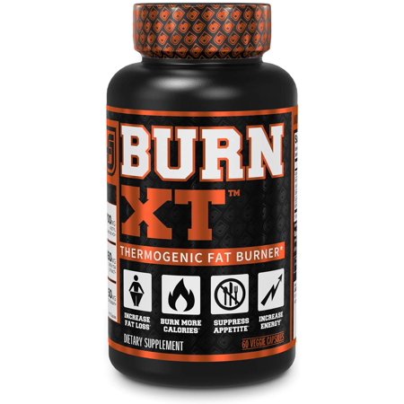 Burn-XT Thermogenic Fat Burner - Weight Loss Supplement, Appetite Suppressant, Energy Booster - Premium Fat Burning Acetyl L-Carnitine, Green Tea Extract, More - 60 Natural Veggie Diet Pills - 729555666423