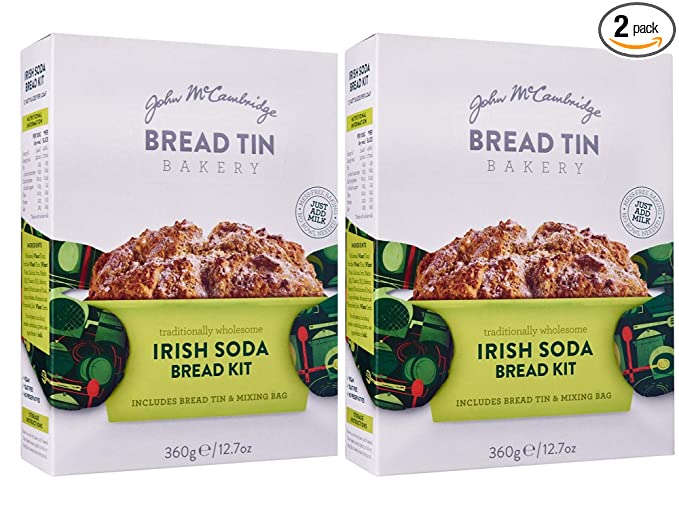  McCambridge Irish Soda Bread Mix, 2 box pack, 360g/12.7oz each  - 729798945545