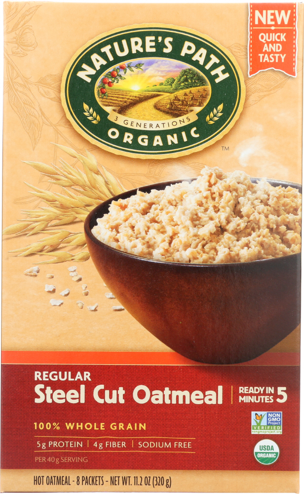 Country Choice, Organic Steel Cut Oatmeal - 729906119035
