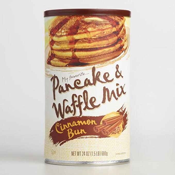 My Favorite Cinnamon Bun Pancake and Waffle Mix - 24 Ounces - 730347511920