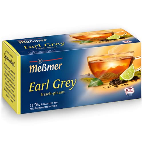  Earl Gray Black Tea | 25 Tea Bags | Meßmer | Germany  - 730691995094