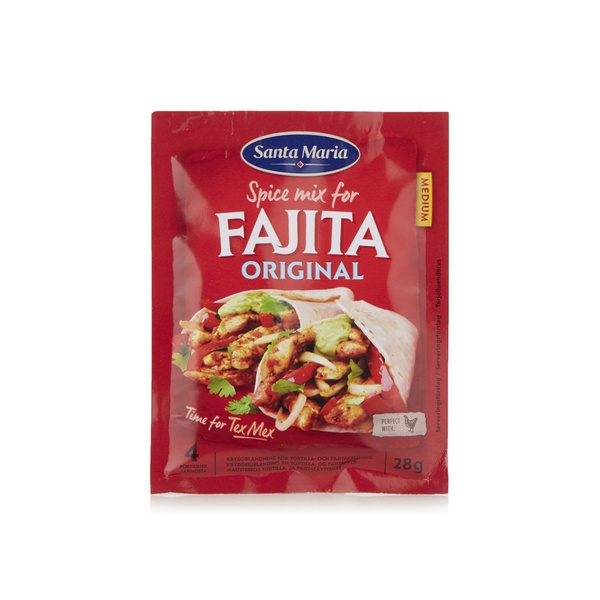 Santa Maria original fajita spice mix 28g - Waitrose UAE & Partners - 7311310031367