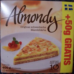 Almondy Swedish Bakery Schwedische Mandeltorte - 7312930001679