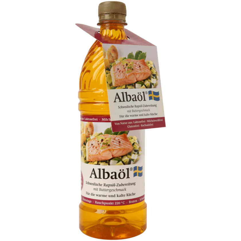 Albaöl Schwedische Rapsölzubereitung mit Buttergeschmack 750ml - 7313840049263