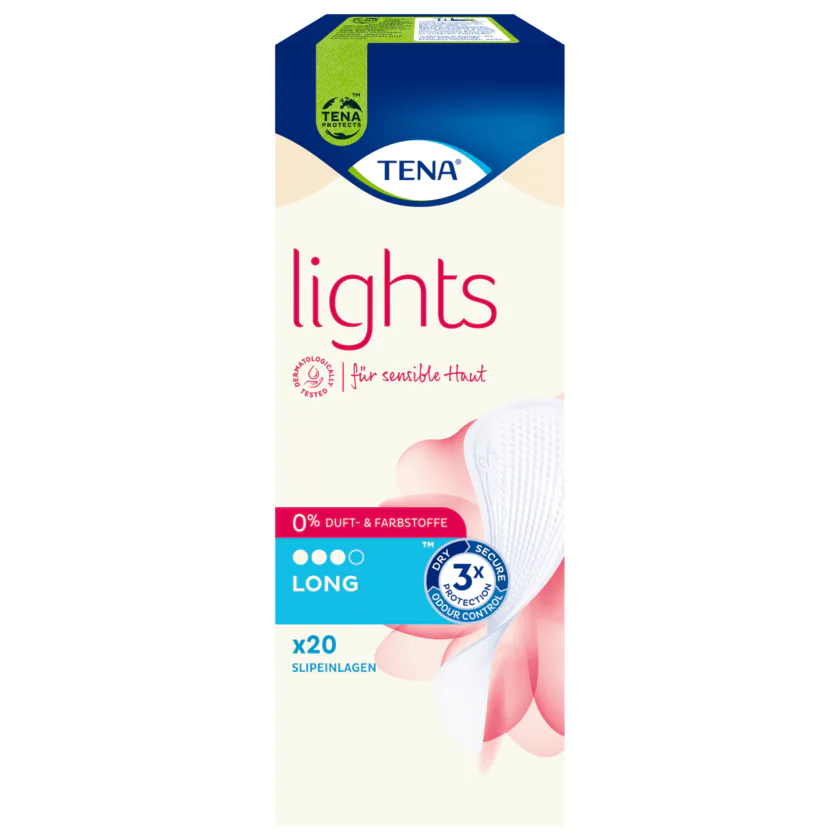 Tena Slipeinlagen Lights by Tena Long 20 Stück - 7322541343686