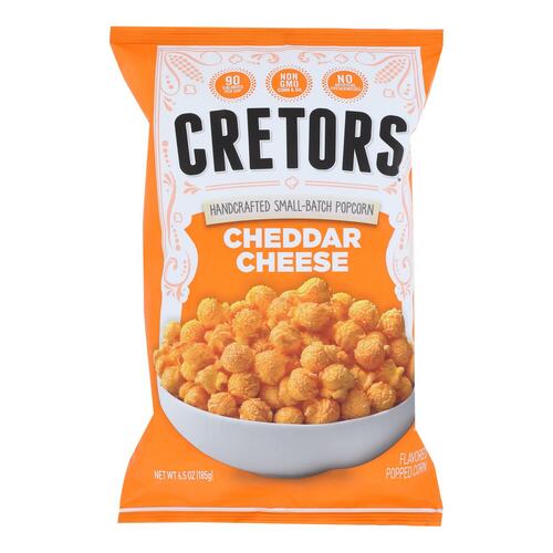 G.h. Cretors Just The Cheese Corn - Cheese Corn - Case Of 12 - 6.5 Oz. - 732494000609