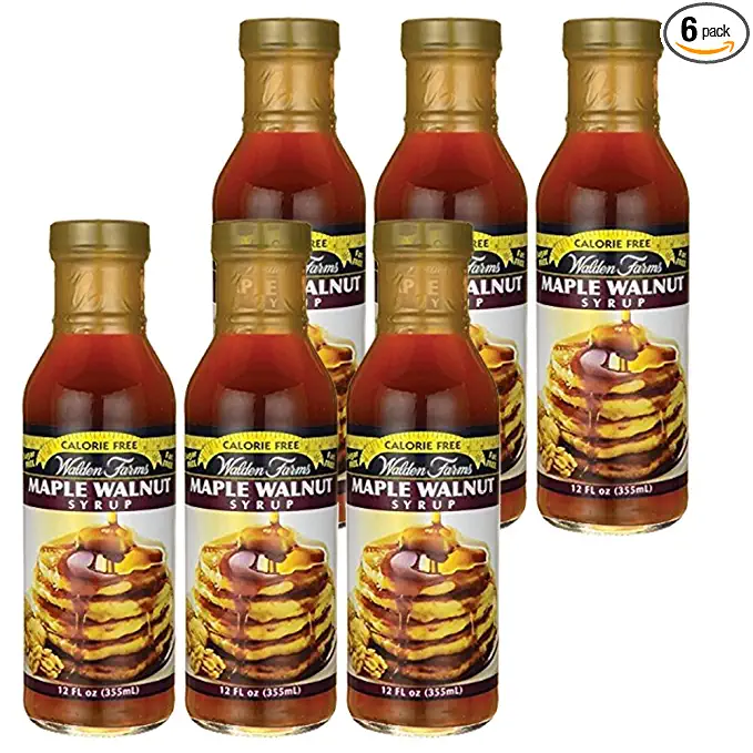  Walden farms Calorie Free Maple Walnut Syrup 12 oz ( 6 Pack )  - 733520624998