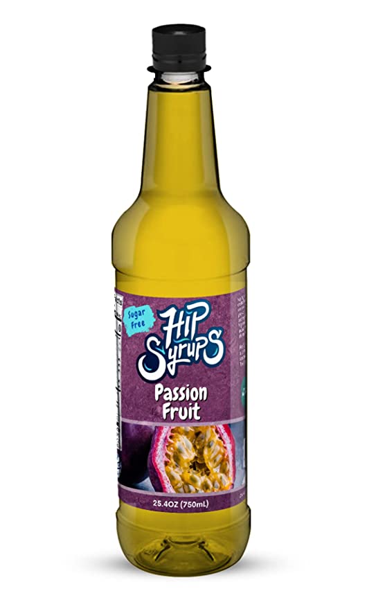 (Sugar Free) 750ml Hip Syrups (Passionfruit) - 733569734382
